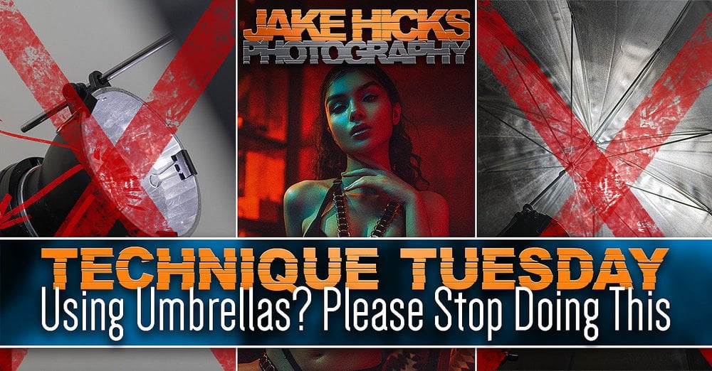Using Umbrella in your Studio Photography? Avoid These Mistakes!