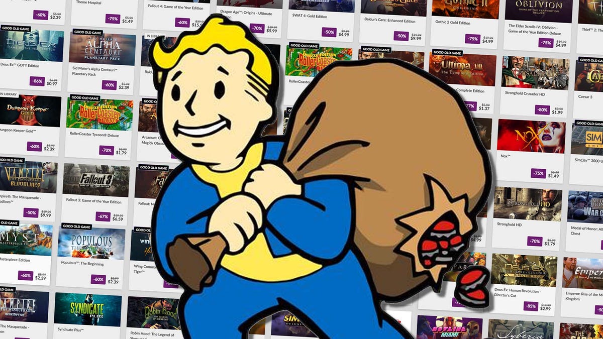 Over 1000 Classic PC Games Are Dirt Cheap Right Now On GOG Over 1000 Classic PC Games Are Dirt Cheap Right Now On GOG