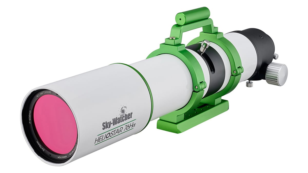 Sky-Watcher Heliostar 76: Solar observing and photography Sky-Watcher Heliostar 76: Solar observing and photography