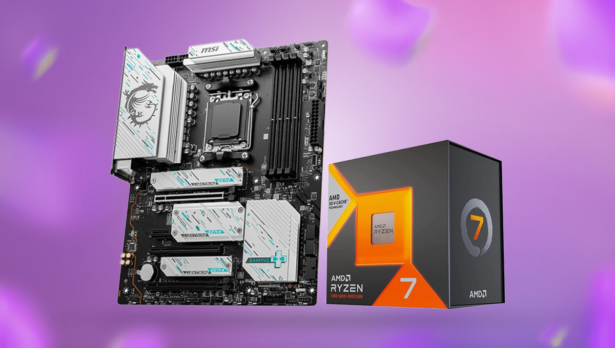 Outstanding Ryzen 7 7800X3D and motherboard bundle deal is a winner for AM5 gaming builds Outstanding Ryzen 7 7800X3D and motherboard bundle deal is a winner for AM5 gaming builds