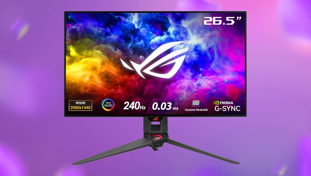 Superb deal gets you a rapid ASUS ROG OLED gaming monitor for a great low price Superb deal gets you a rapid ASUS ROG OLED gaming monitor for a great low price