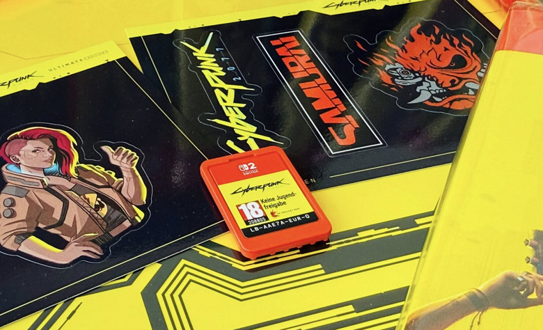 Get a closer look at Cyberpunk 2077: Ultimate Edition’s Switch 2 packaging and game card Get a closer look at Cyberpunk 2077: Ultimate Edition’s Switch 2 packaging and game card