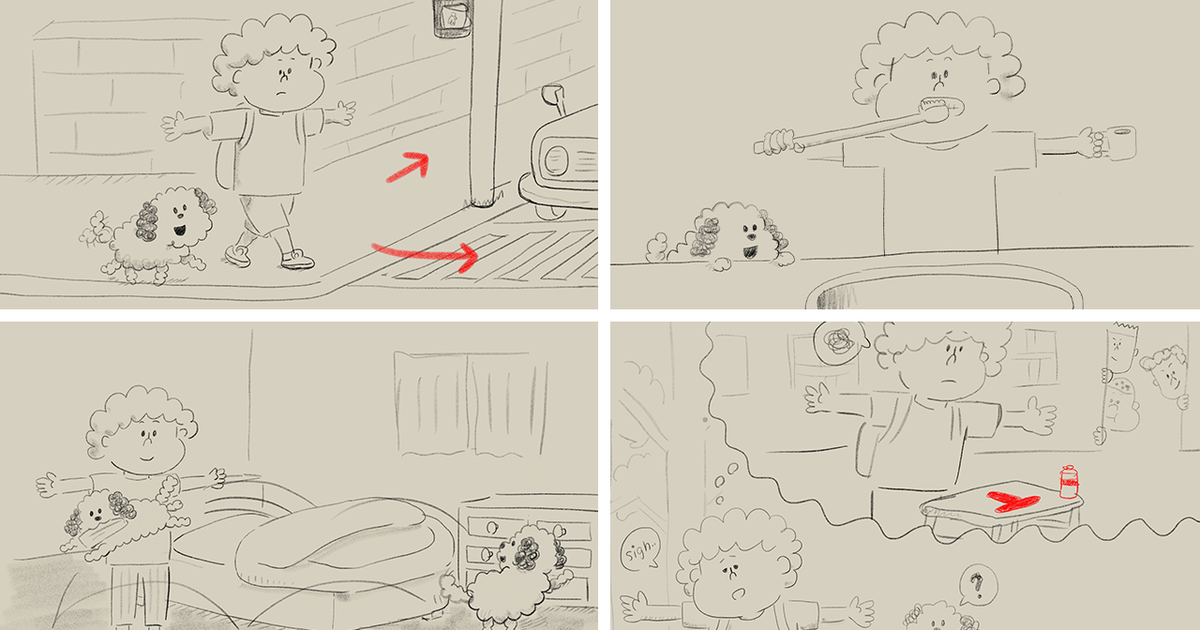 Check out Keita Takahashi’s storyboards for ‘to a T’ Check out Keita Takahashi’s storyboards for ‘to a T’