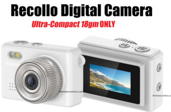 Ultra-Compact 18g Recollo Digital Camera