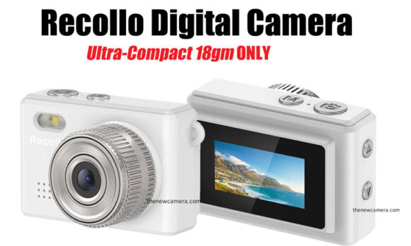 Ultra-Compact 18g Recollo Digital Camera